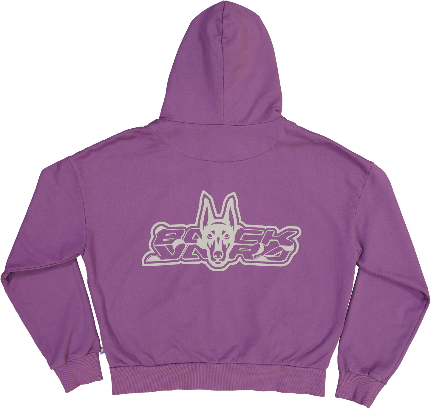 BACKYARD HALFTONE DOBERMAN HOODIE LAVENDAR STONE WASH