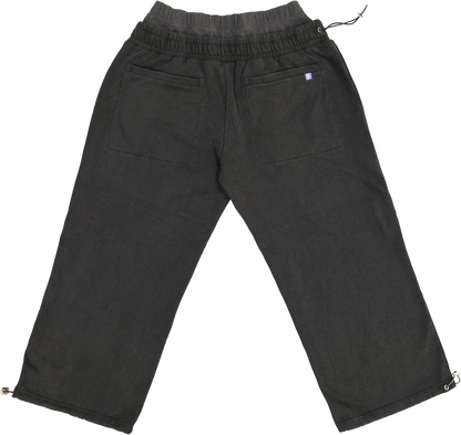 BACKYARD RAVER SWEATPANTS BLACK STONE WASH