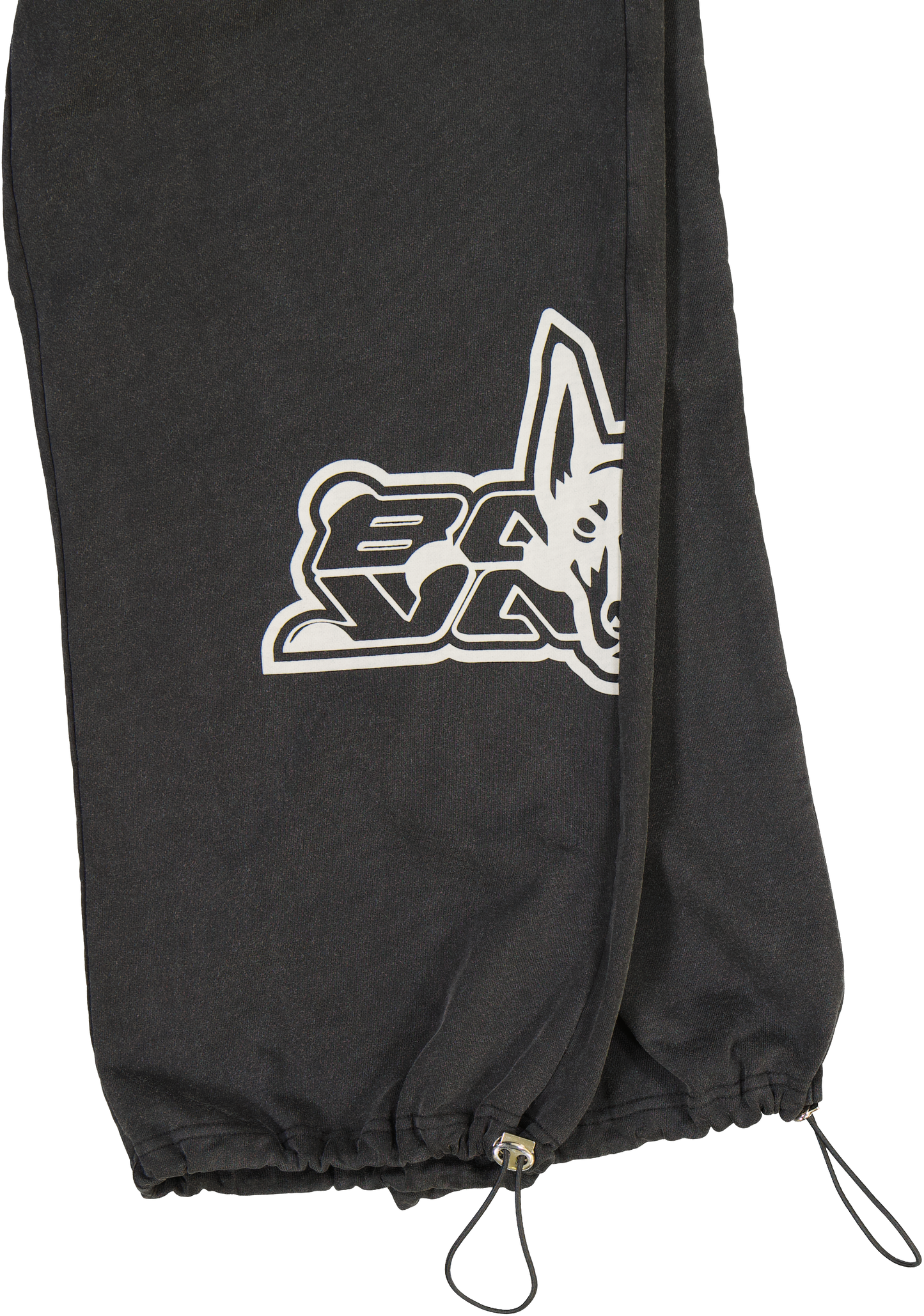 BACKYARD RAVER SWEATPANTS BLACK STONE WASH
