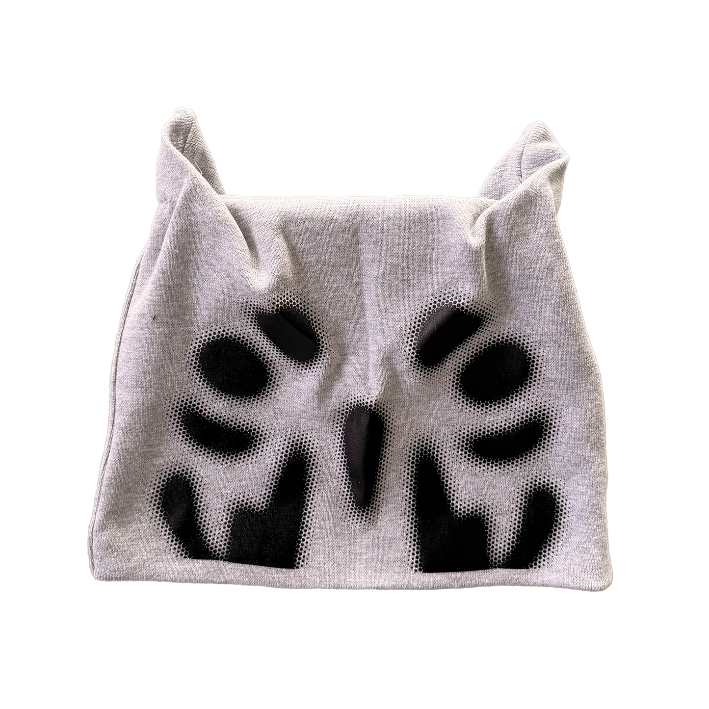 BACKYARD HALFTONE DOBERMAN SKULLY ( GREY)
