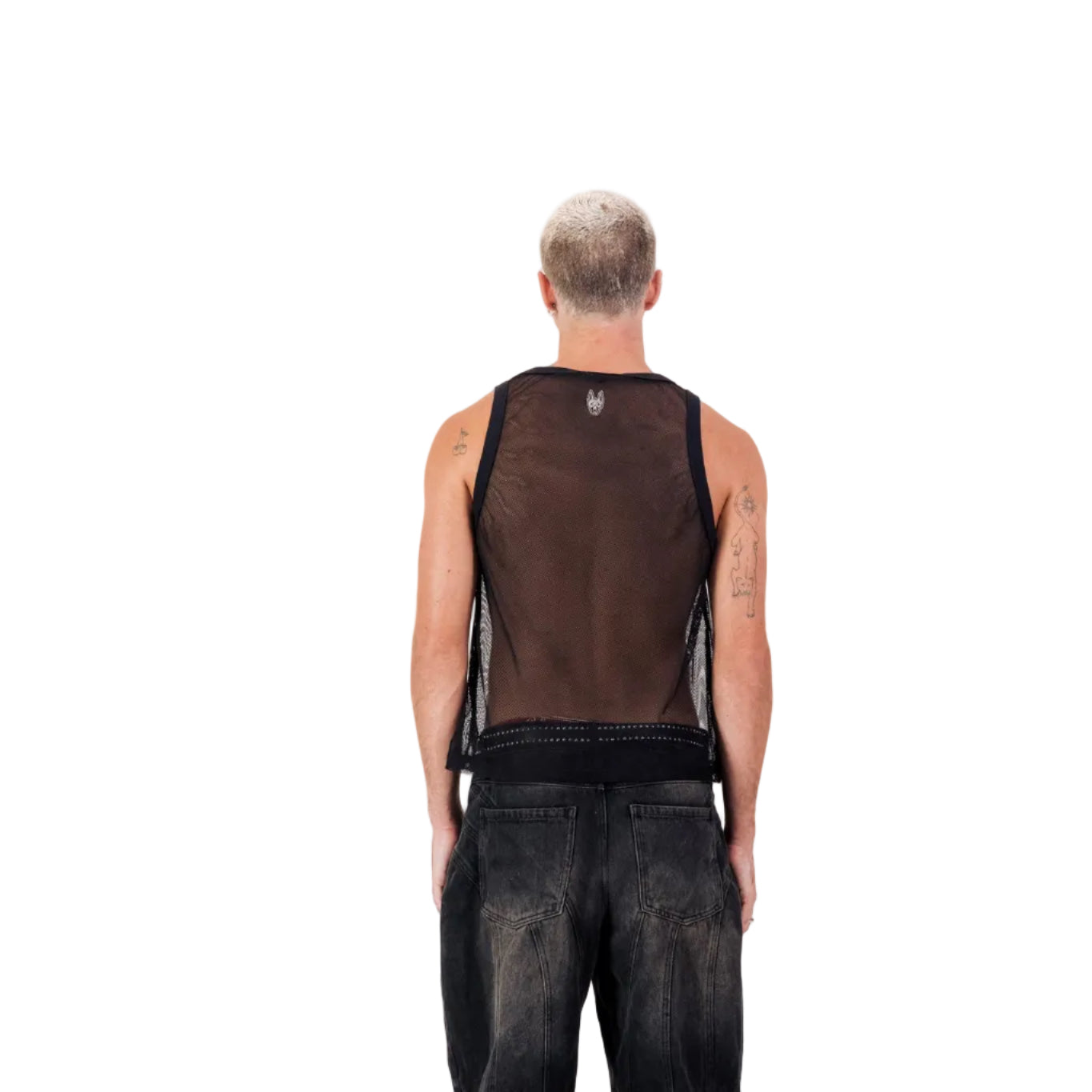 BACKYARD MESH 2 GUARD DOWG VEST BLACK (UNISEX)