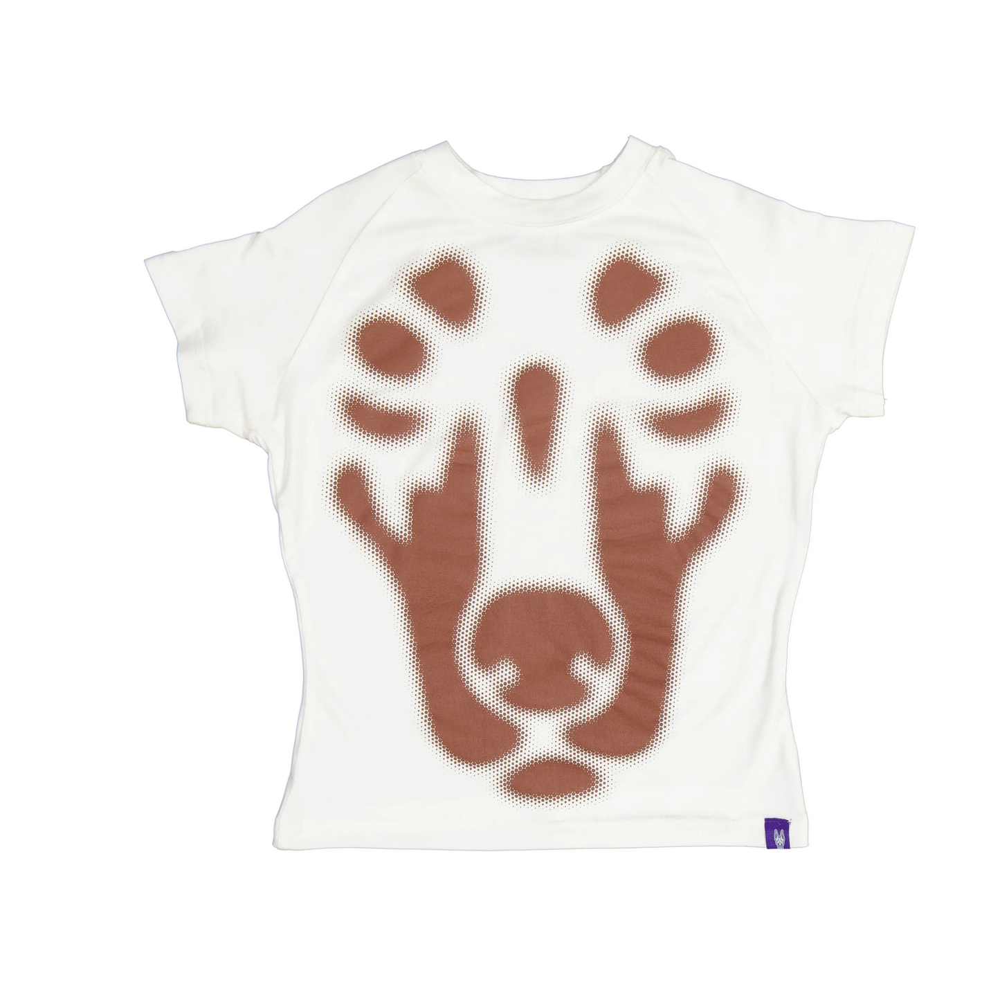 BACKYARD HALFTONE DOBERMAN BABY CREAM/CLAY BROWN