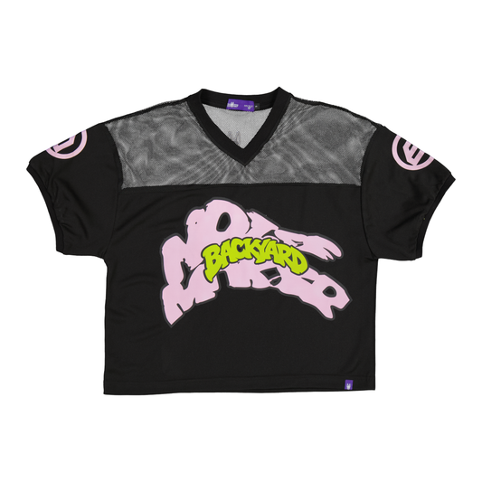 BY NOISEMAKER MESH FOOTBALL JERSEY ( PINK & LIME )