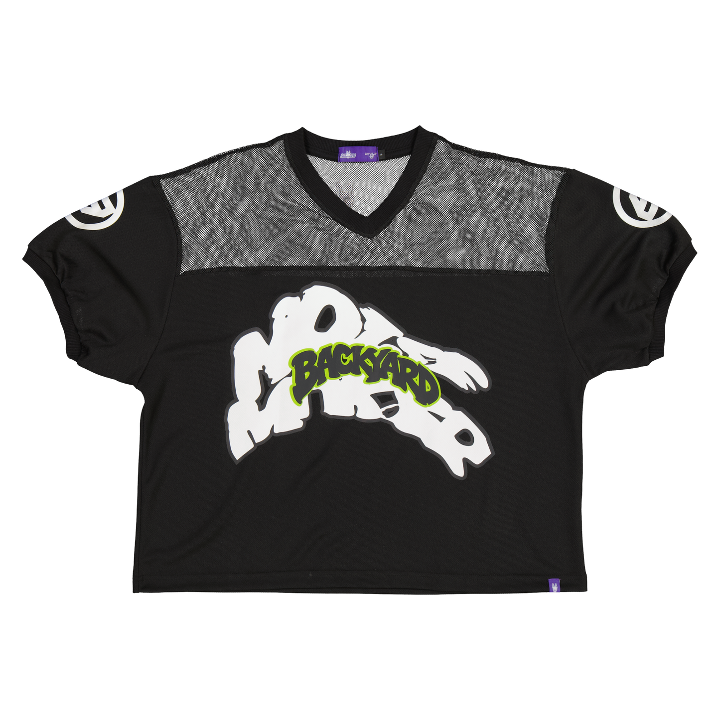 BY NOISEMAKER MESH FOOTBALL JERSEY (WHITE & LIME )