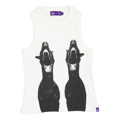 BACKYARD 2 GUARD DOWG VEST CREAM CHARCOAL