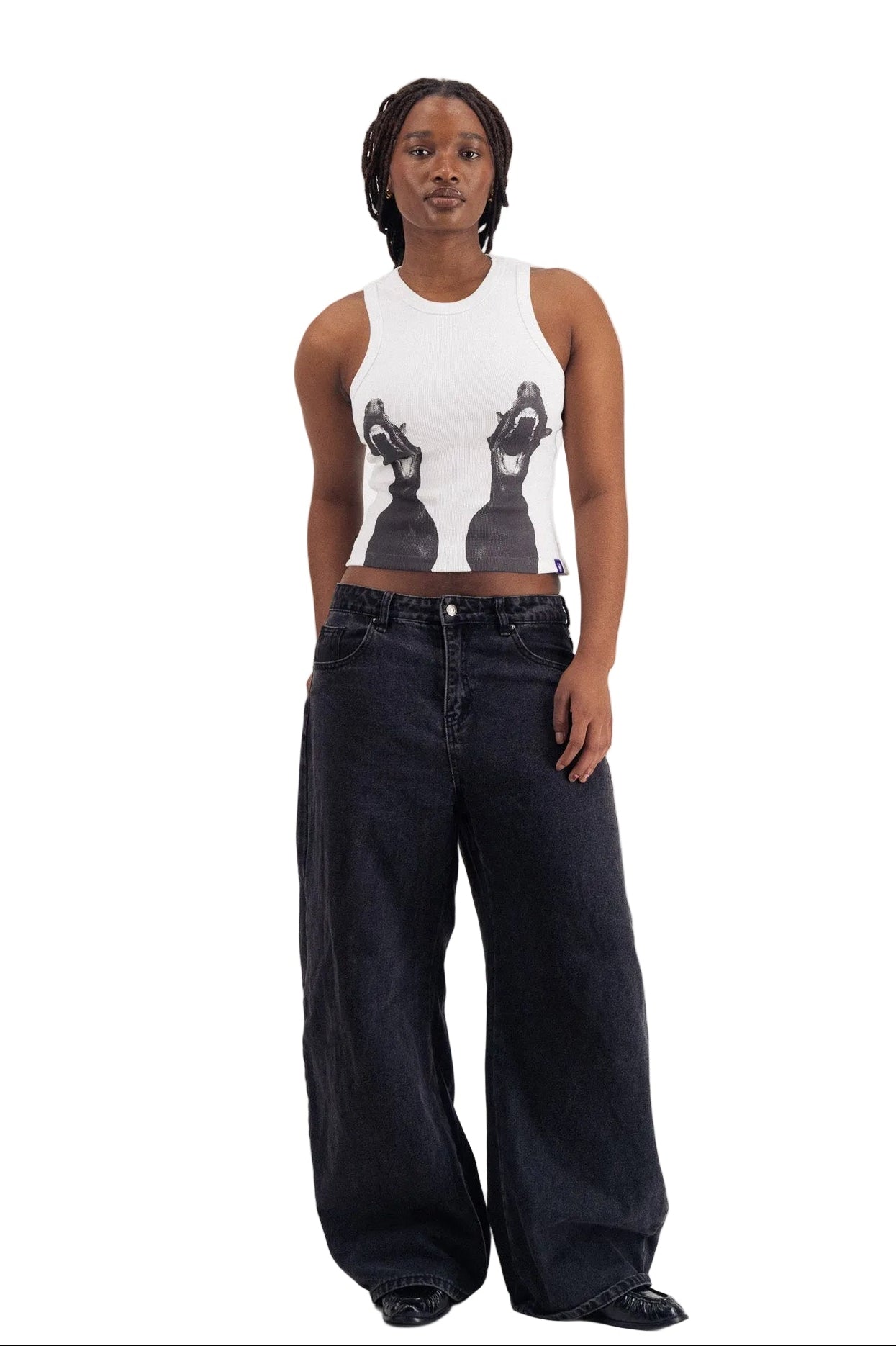 BACKYARD 2 GUARD DOWG VEST OFF WHITE