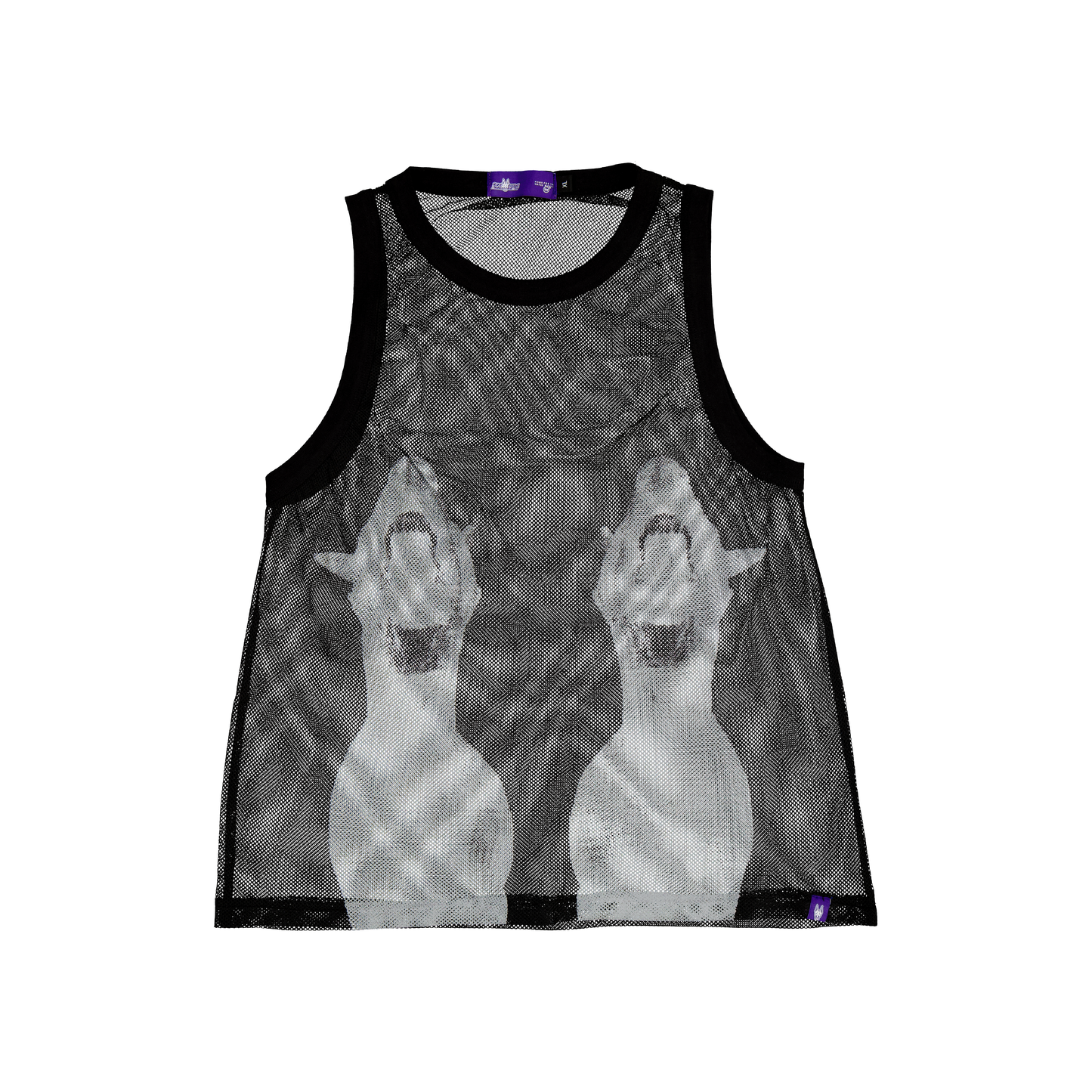 BACKYARD MESH 2 GUARD DOWG VEST BLACK (UNISEX)