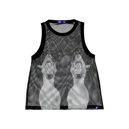 BACKYARD MESH 2 GUARD DOWG VEST BLACK (UNISEX)